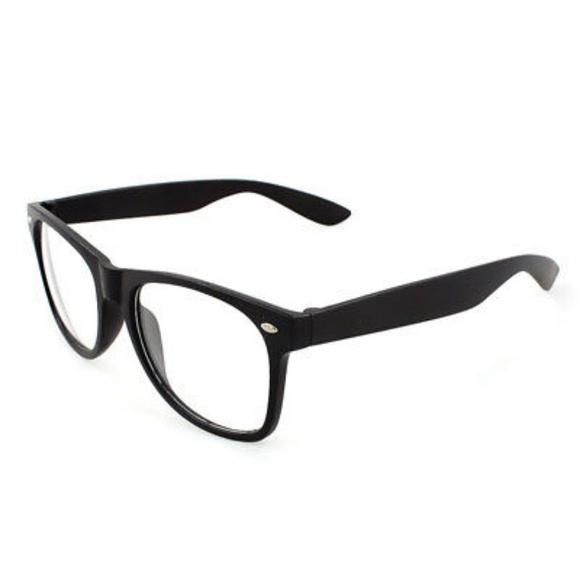 Accessories - Black Fashion Nerdy Glasses